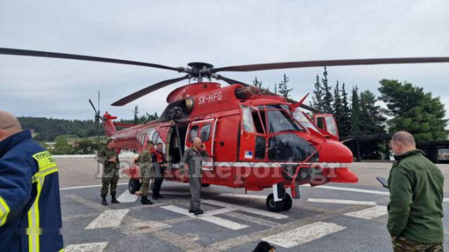 Aγωνιώδης διάσωση ορειβάτη με ελικόπτερο - Έπεσε σε διαβητικό κώμα