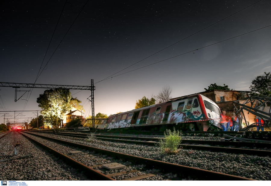 Εκτροχιάστηκε αμαξοστοιχία στο Λιανοκλάδι