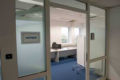 Οπλίτης γιατρός στο ιατρείο των Λειψών