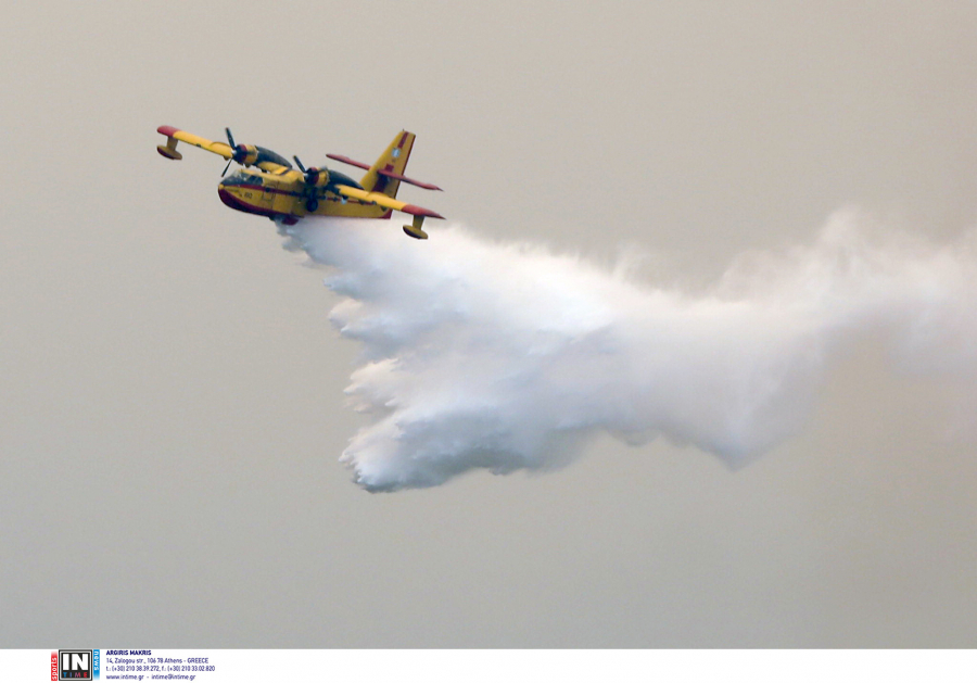 Mεγάλος ο κίνδυνος φωτιάς την Δευτέρα, ο χάρτης επικινδυνότητας από την Πολιτική Προστασία