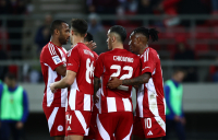 Ολυμπιακός - Λαμία 1-0: Αγχωτικό «τρίποντο» οι «ερυθρόλευκοι»