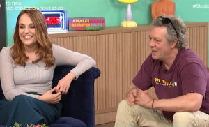 Τσορτέκης - Μαυρίδου στο «Στούντιο 4»: «Αυτή τη στιγμή είμαστε τσακωμένοι» (Βίντεο)