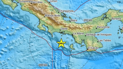Σεισμός τώρα: Ισχυρή δόνηση 6,8 Ρίχτερ στον Παναμά