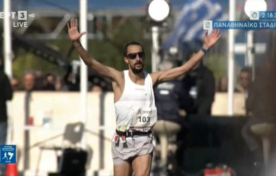 Μαραθώνιος 2024: Πρώτος ο Χαράλαμπος Πιτσώλης - Έκανε τα 42 χλμ σε λίγο παραπάνω από δύο ώρες