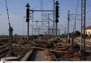 «Κρανίου τόπος» το σιδηροδρομικό δίκτυο μετά την κακοκαιρία Daniel