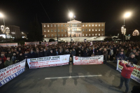 Έκλεισε το Σύνταγμα: Νέα συγκέντρωση κατά του προϋπολογισμού
