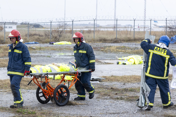 Με επιτυχία ολοκληρώθηκε η προγραμματισμένη άσκηση ευρείας κλίμακας στο αεροδρόμιο Θεσσαλονίκης «Μακεδονία»