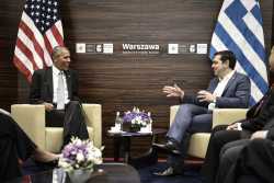 Συνάντηση Τσίπρα - Ομπάμα στην σύνοδο του ΝΑΤΟ