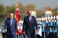 «Κατσάδα» Ερντογάν σε Μερτς: Η Γερμανία δεν βλέπει τη γενοκτονία του Ισραήλ στη Γάζα