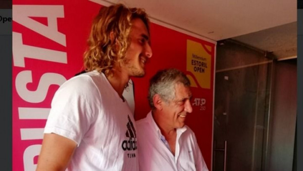 Τον Στέφανο Τσιτσιπά συνεχάρη ο Φερνάντο Σάντος