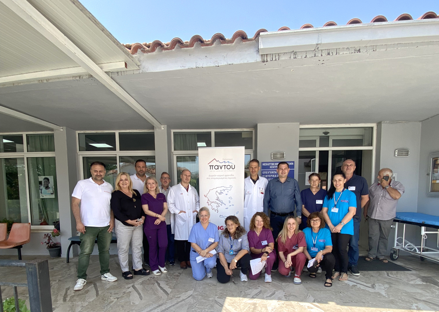 Θερμή υποδοχή των κατοίκων Κρεστένων στο ΜΕΤΡΟΠΟΛΙΤΑΝ HOSPITAL και το πρόγραμμα "ΠΑΝΤΟΥ"