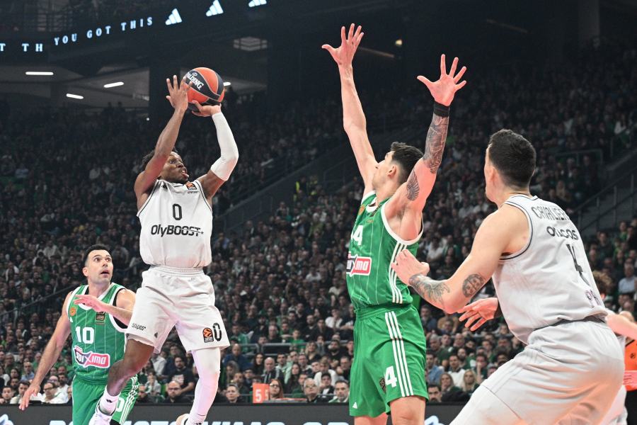 Παναθηναϊκός - Παρί 98-101 με «τυφώνα» γαλλικών τριπόντων