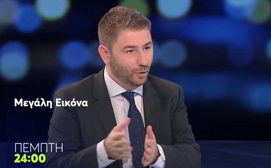 «Μεγάλη Εικόνα»: Η Νίκη Λυμπεράκη υποδέχεται τον Νίκο Ανδρουλάκη