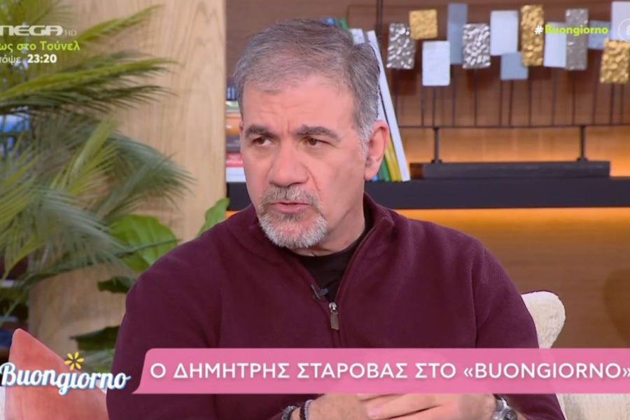 Δημήτρης Σταρόβας: «Έχω χάσει 46 κιλά και έχω ακόμα 17» (Βίντεο)