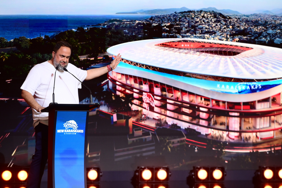 Vangelis Marinakis Unveils €250 Million Stadium Vision to Transform Olympiacos and Piraeus