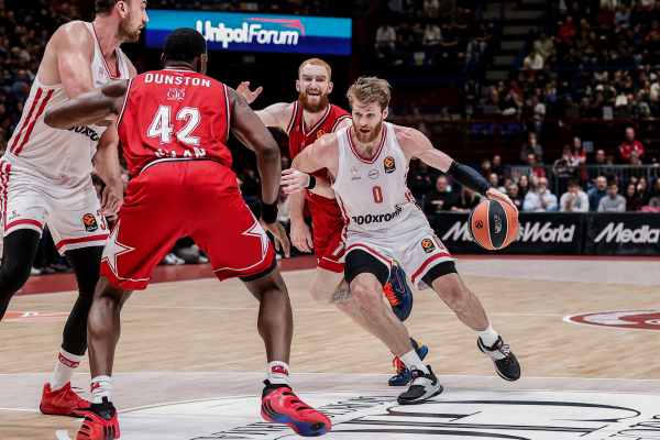 Euroleague: Αρμάνι Μιλάνο - Ολυμπιακός 88-87