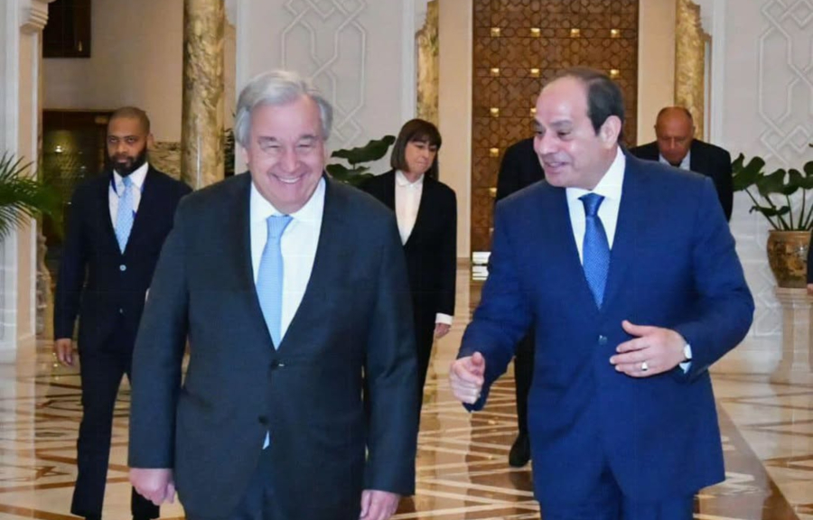 ΟΗΕ: Συνάντηση Γκουτέρες με Σίσι για Γάζα, Μέση Ανατολή και Ουκρανία