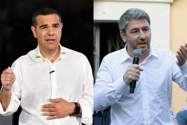Man to man Τσίπρας - Ανδρουλάκης: Υπερδιπλάσια ποσοστά για τον πρώην πρωθυπουργό στην καταλληλότητα για το «τιμόνι» της χώρας