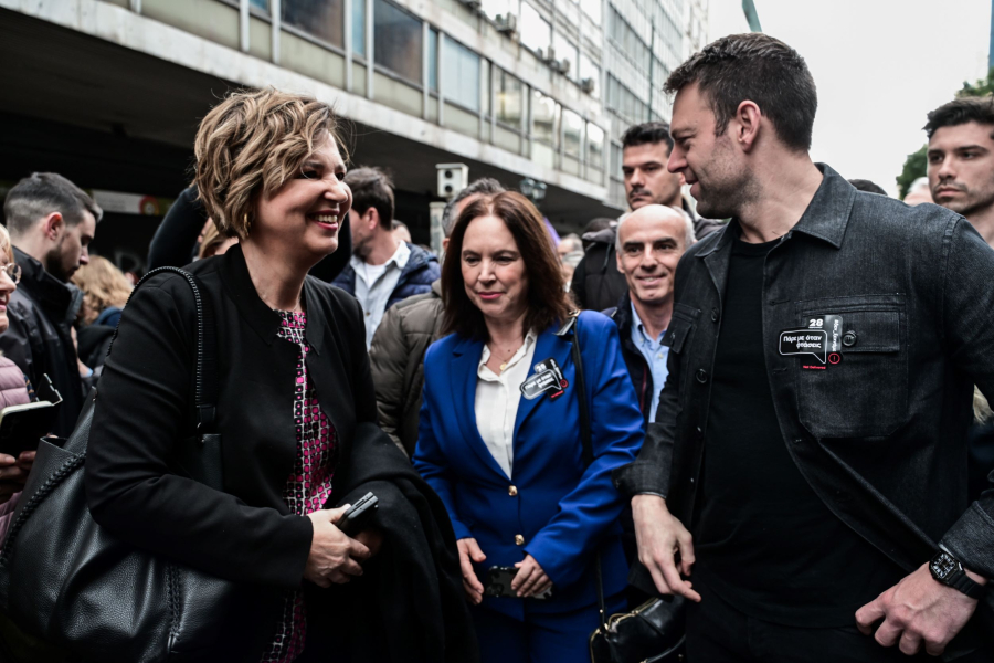 Η Γεροβασίλη ανεβάζει τον πήχη των ευρωεκλογών και αφήνει αιχμές για Κασσελάκη