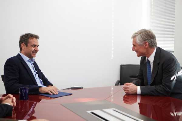 Πλούσια ατζέντα στη συνάντηση Μητσοτάκη - Λίνχαρτ