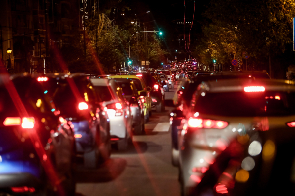 Χάος στους δρόμους της Αττικής - Στο «κόκκινο» η κίνηση σε κέντρο, Αττική οδό, Αθηνών - Λαμίας (Χάρτης)