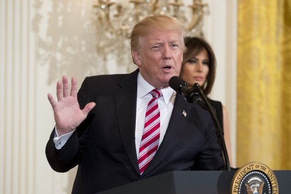 Ο Τραμπ δηλώσει αισιόδοξος για την ειρήνη στην κορεατική χερσόνησο