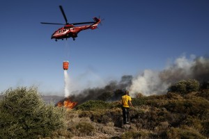 Πυρκαγιά στην Αλόννησο -Εκκενώθηκε ξενοδοχείο