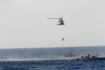 Διάσωση επιβαινόντων θαλαμηγού από Super Puma
