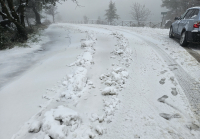 Κακοκαιρία Avgi: Σε λευκό κλοιό Εύβοια και Βοιωτία - Που απαιτούνται αλυσίδες