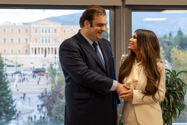 Συνάντηση Γκίλφοϊλ - Πιερρακάκη: Η ανάρτηση της Αμερικανίδας πρέσβειρας (Εικόνες)