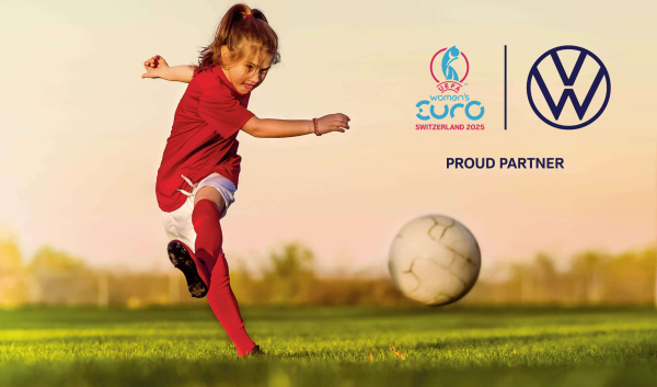 Η Volkswagen επίσημος συνεργάτης του UEFA Women’s EURO 2025
