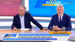 «Βέλη» Σκουρλέτη κατά Κασσελάκη: «Μετατοπίζει τον χώρο σε κεντροδεξιό μόρφωμα»