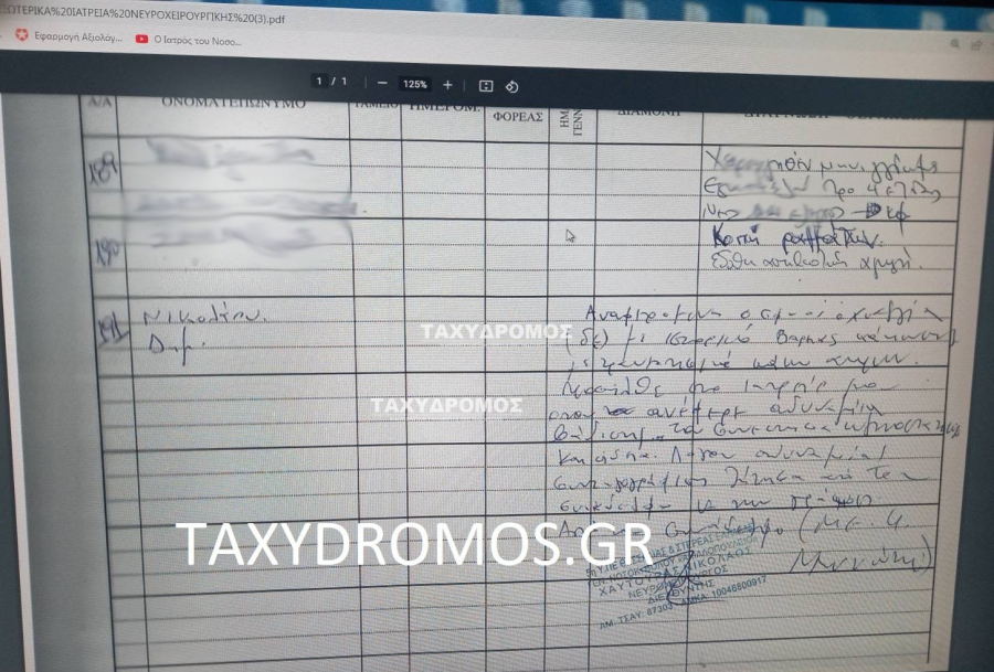 Τραγωδία στα Τέμπη: Αυτό είναι το παραπεμπτικό για την αναρρωτική άδεια στον επιθεωρητή