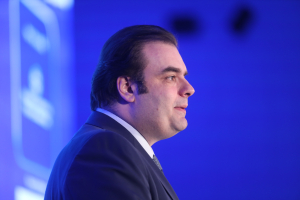 Συνάντηση Κυρ. Πιερρακάκη με τον Αρχιεπίσκοπο Αμερικής