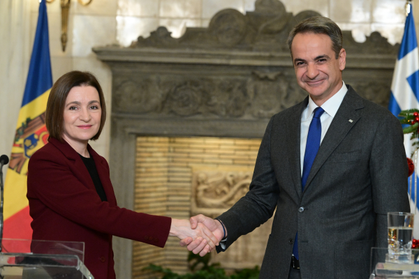 Μητσοτάκης: Στρατηγική προτεραιότητα για την Ελλάδα η ένταξη της Μολδαβίας στην ΕΕ