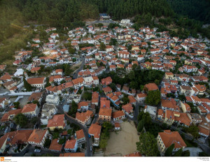 photo: Eurokinissi / Ξάνθη, παλιά πόλη, αεροφωτογραφία αρχείου
