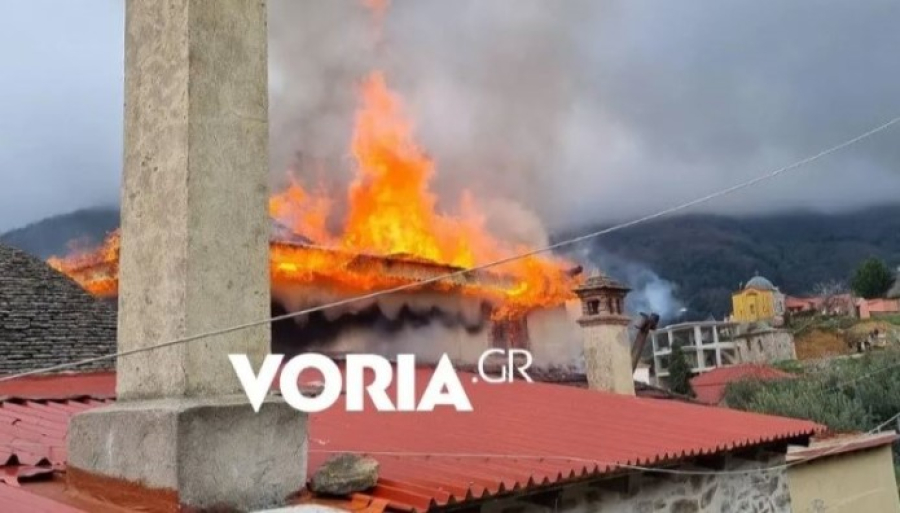 Υπό έλεγχο η φωτιά σε Σκήτη του Αγίου Όρους