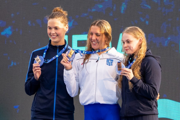 Κολύμβηση: Πρωταθλήτρια Ευρώπης U23 η Δαμασιώτη, με πανελλήνιο ρεκόρ στα 200 μ. πεταλούδα