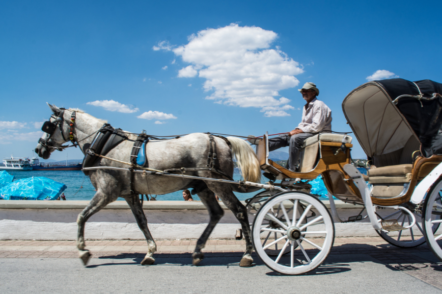 Νέοι κανόνες για τις άμαξες «δοκιμάζουν» το μοντέλο των Σπετσών