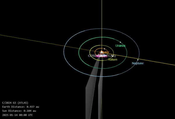 Σπάνιος κομήτης ορατός για πρώτη φορά από την Γη μετά από 160.000 χρόνια
