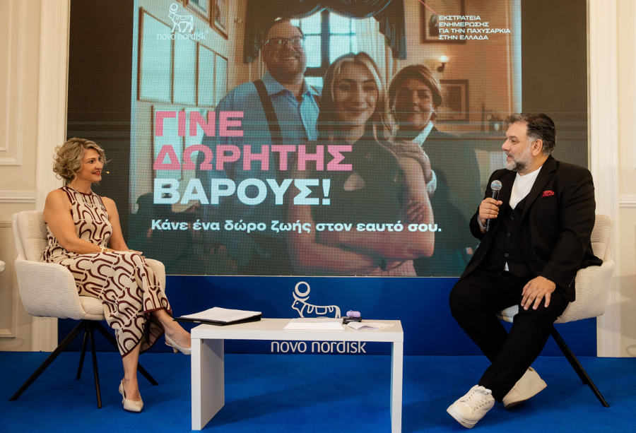 Πρεμιέρα για την εκστρατεία ενημέρωσης και ευαισθητοποίησης της Novo Nordisk Hellas για την παχυσαρκία