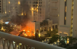 Φωτιά στο Ντουμπάι στο διάσημο τεχνητό νησί The Palm - 4 τραυματίες (βίντεο)