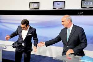 H αντιπαράθεση Τσίπρα - Μεϊμαράκη στο Debate