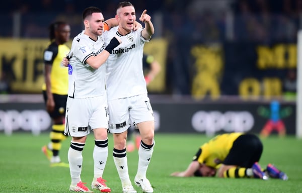 ΑΕΚ - ΠΑΟΚ 2-3: Τεράστια ανατροπή για τους «ασπρόμαυρους»