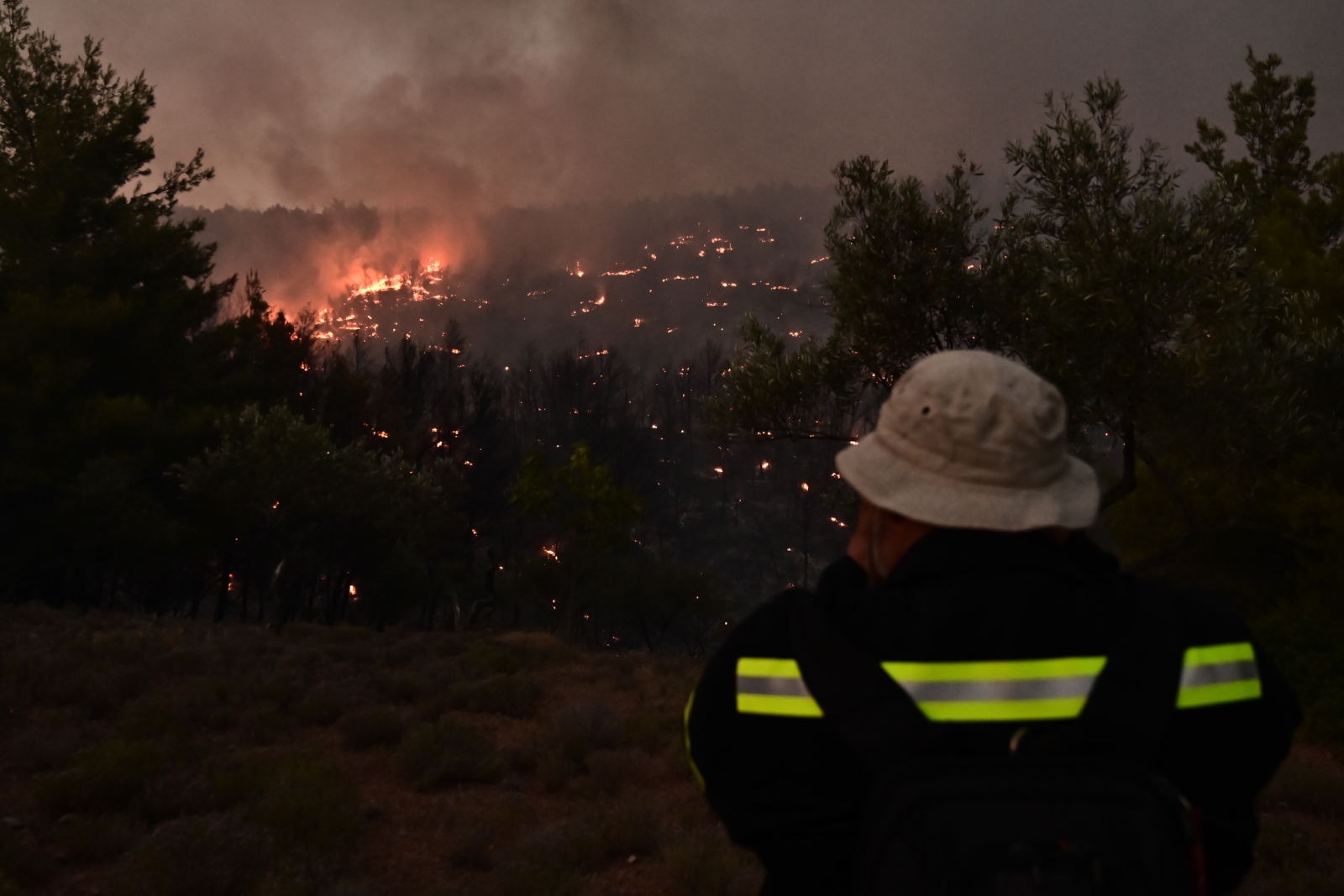 Φωτιές τώρα: Θρήνος με 5 νεκρούς - Πύρινος εφιάλτης σε Ψάθα, Μέγαρα, Κεφαλονιά