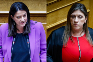 «Μαλλιά κουβάρια» Ζωή - Κεραμέως στη Βουλή για τα «μάτια» του Άδωνι