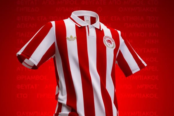 Όσα… κρύβονται πίσω από τις ρίγες: Έτσι «φτιάχτηκε» η επετειακή φανέλα του Ολυμπιακού!