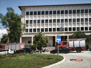 Ιωάννινα: Φωτιά στα κρατητήρια του Δικαστικού Μεγάρου