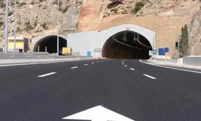 Διακοπές κυκλοφορίας στις σήραγγες της Εθνικής Οδού Αθηνών - Κορίνθου