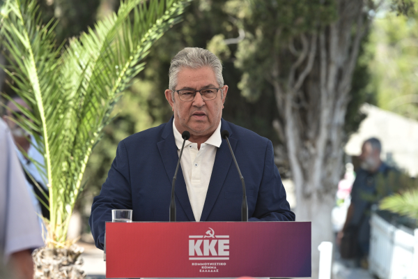 Δημήτρης Κουτσούμπας: Να σταματήσει κάθε συνεργασία με το κράτος-δολοφόνο του Ισραήλ